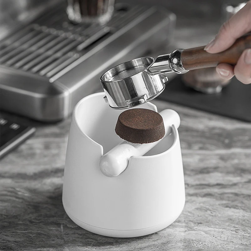 Coffee Grounds Barrel Home Coffee Machine Knocking Slag Barrel Oblique Coffee Powder Waste Slag Bucket Kitchen Barista Tool