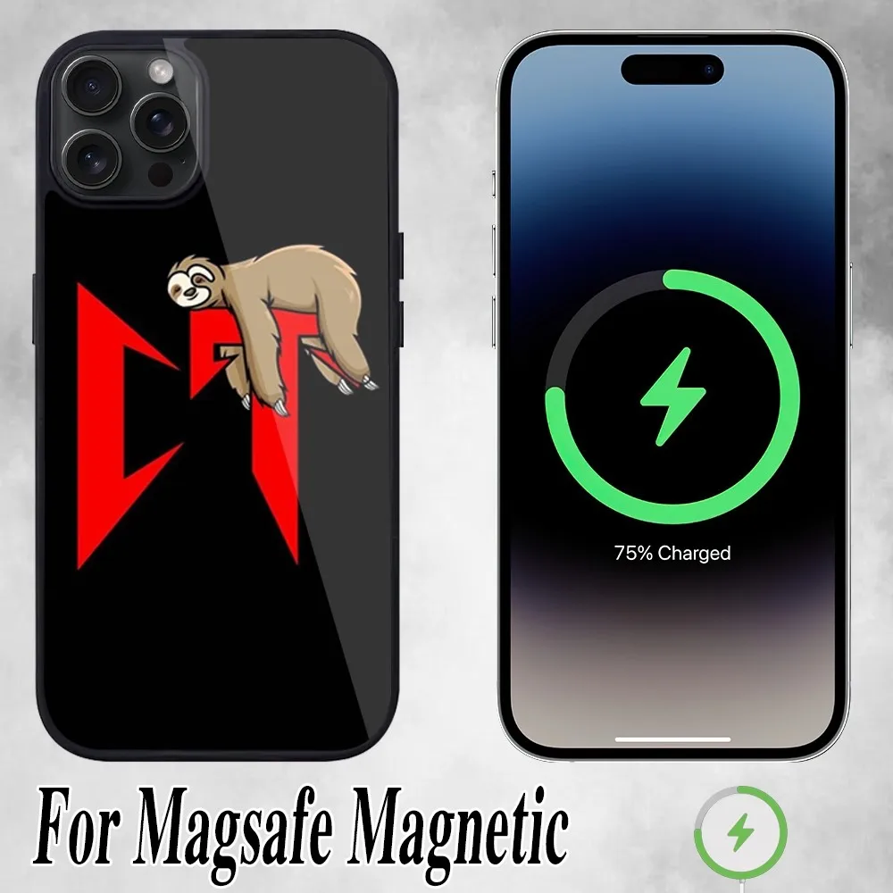 Raper Natanael Cano Phone Case For iPhone 11 Mini 12 13 Max 14 Plus 15 Pro Magesafe Magnetic Shell