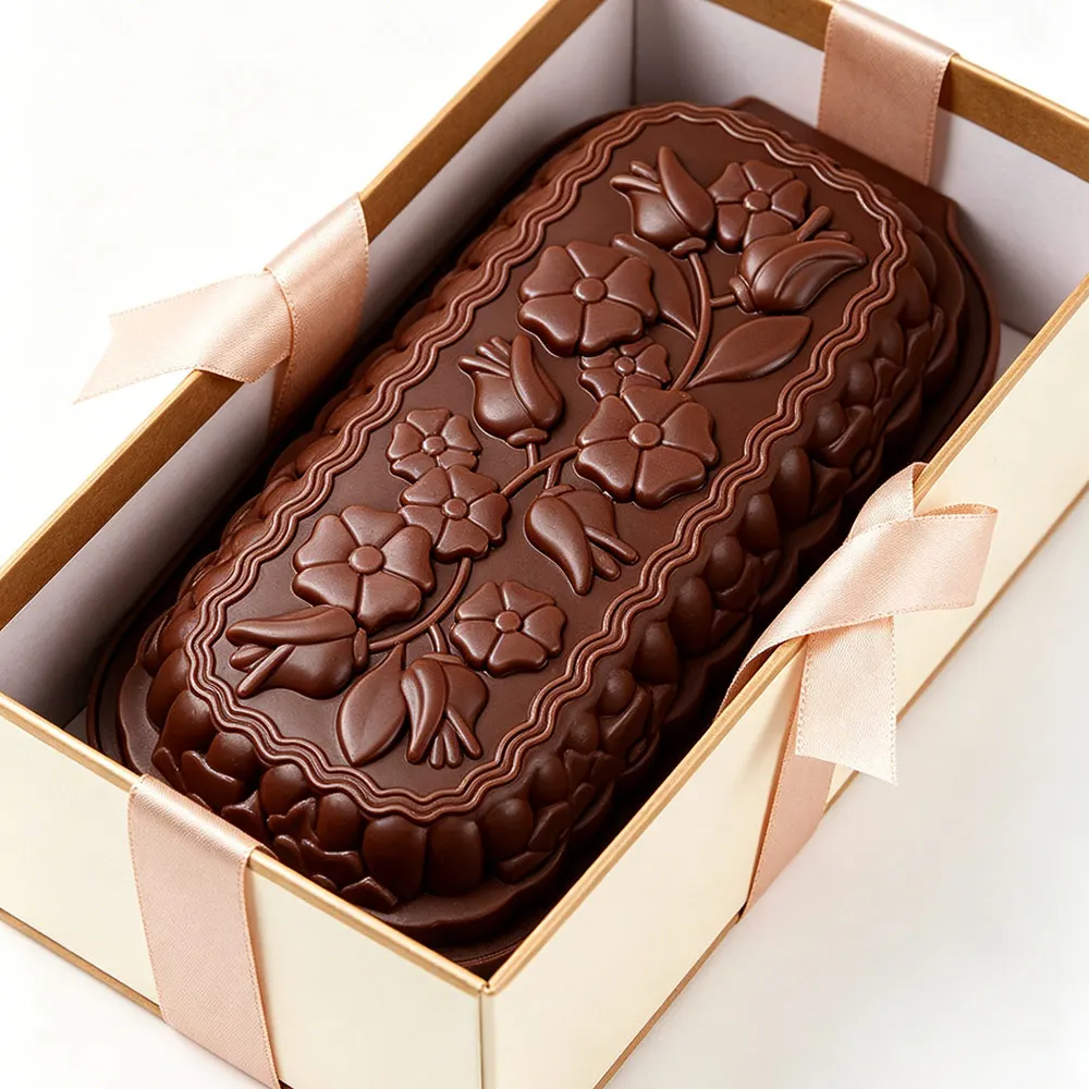 Moldes para pasteles con forma de flor, moldes de silicona antiadherentes para hornear pasteles de tulipán, para gelatina, pasteles de queso, pastel de fresa, tartaletas