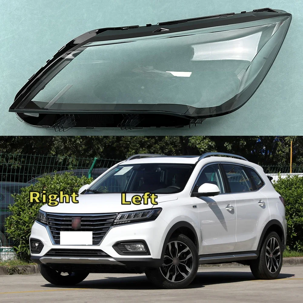 

For Roewe RX5 2016 2017 2018 2019 Car Front Headlight Cover Auto Headlamp Lampshade Lampcover Head Lamp light glass Lens Shell