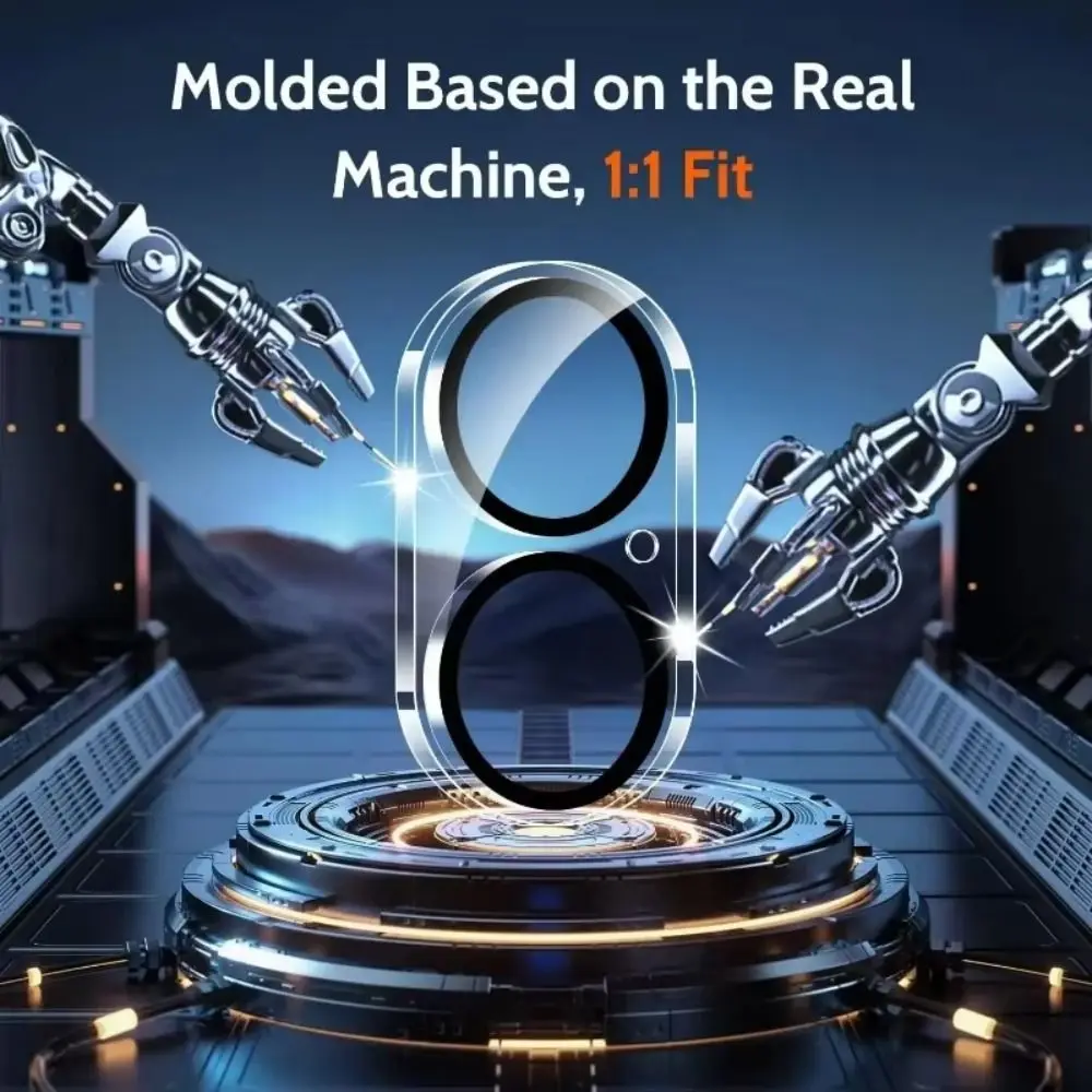 

New Tempered Glass Lens Films HD Anti-scratch Lens Cover Clear 9H Lens Protective Film for iPhone 17/Air/17 Pro Max