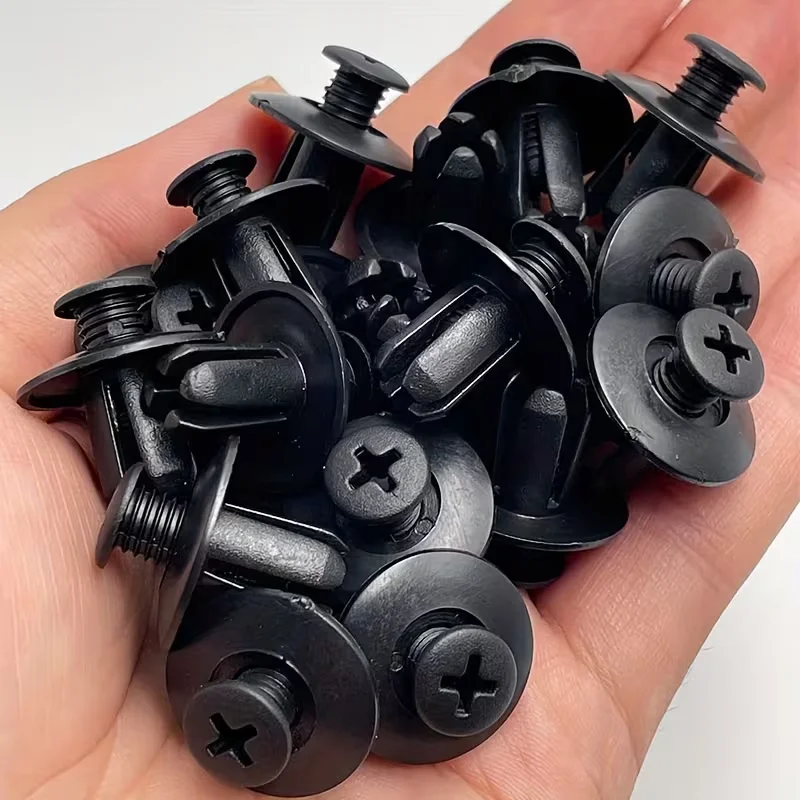Car Push Retainer Clips, Plastic Rivets Fasteners, Auto Bumper Door Panel Trim Clips, Replacement Accessories