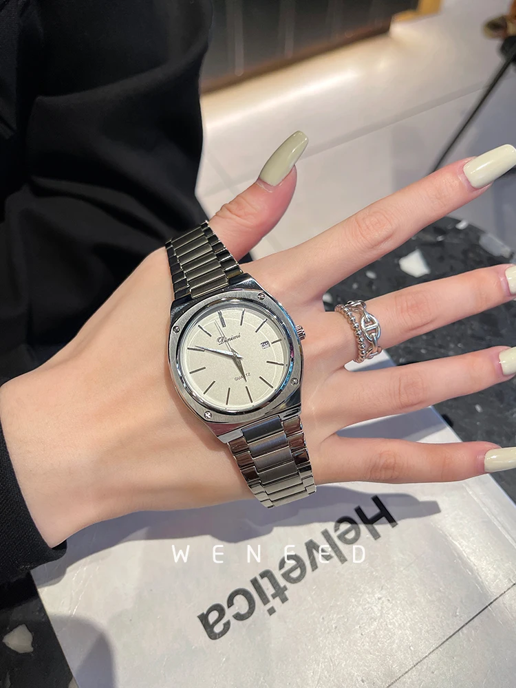 Large Dial Women'S Watch, Luxurious 2026 New Model, Fashionable, Vintage, And Minimalist Design, Perfect As A Gift For Women.
