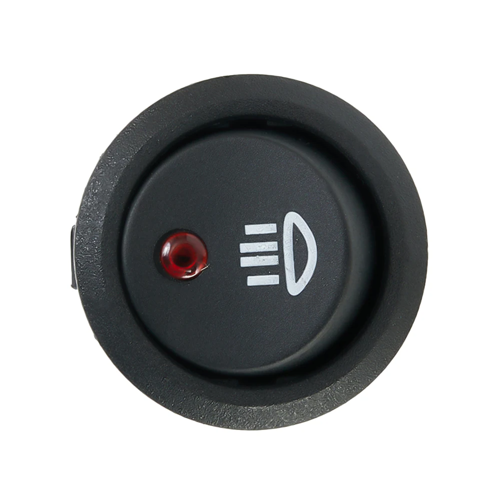 

Car Fog Light Rocker Switch With Illuminated Indicator Light Electrical Equipment Car Truck Van Interior Replacement Part