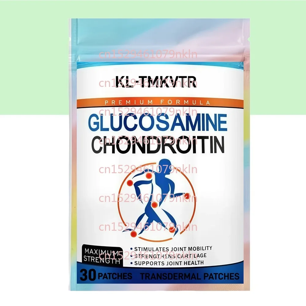 

30 Patches Glucosamine Chondroitin Transdermal Patches With Turmeric Boswellia Joint Support Pain Relief Patches