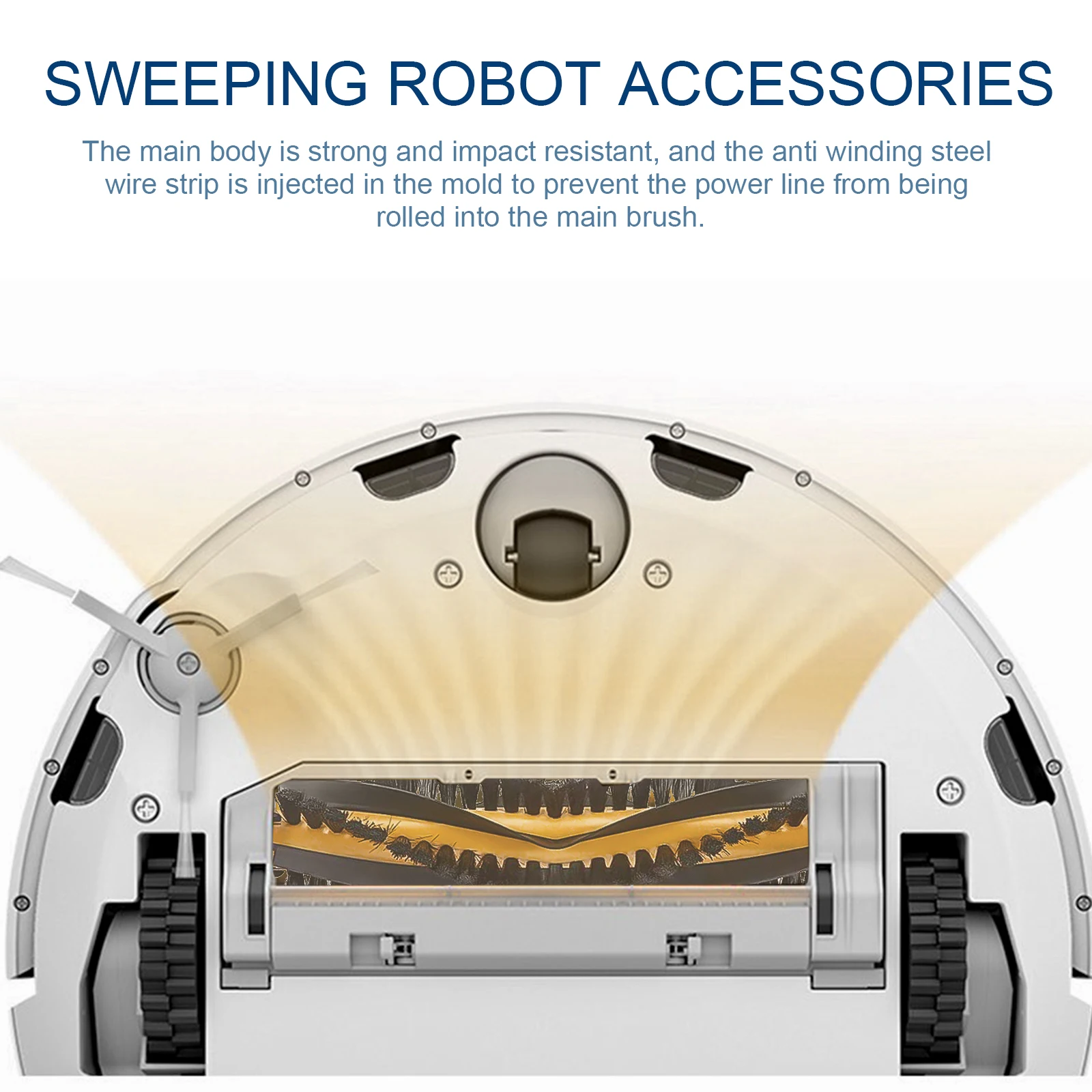 สำหรับ Ecovacs deebot ozmo 920 950 T5 T8 aivi N7 N8 N8 + N5เปลี่ยนหุ่นยนต์แปรงลูกกลิ้งอะไหล่เครื่องดูดฝุ่น