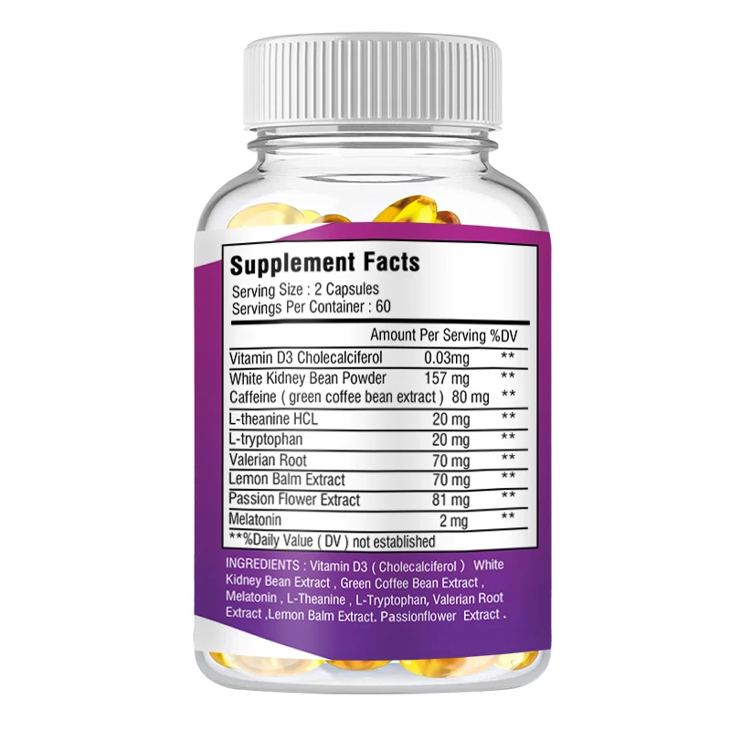 Weight Management Capsules - Fat Burning, Appetite Suppressant, Metabolism Booster