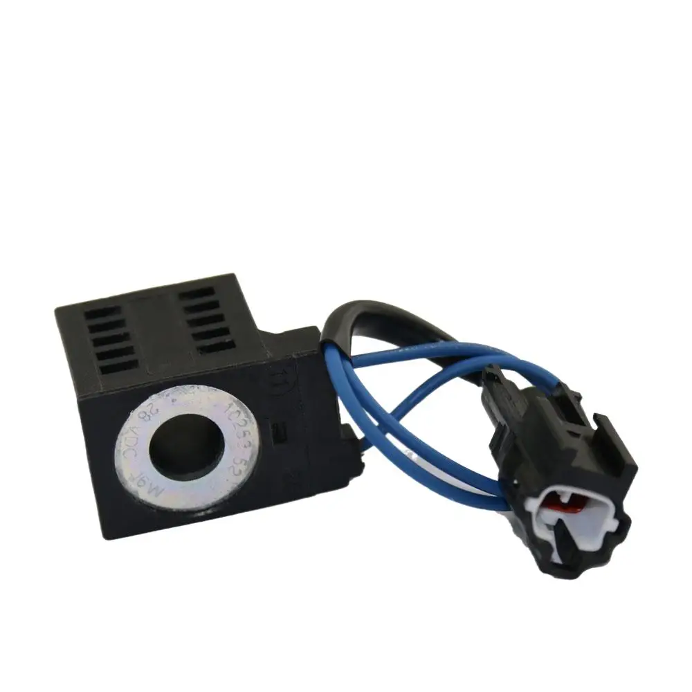 

excavator part 24v solenoid valve coil 41B0110-1 for hydraulic main pump coils 28VDC(16W)10253-52