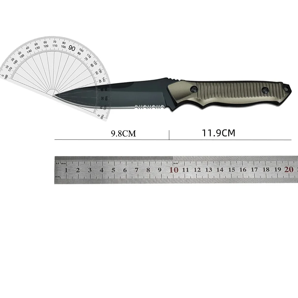 BM 140BK 알루미늄 합금 핸들 전투 군사 고경도 다기능 등산 도구 날카로운 절단 남자 선물