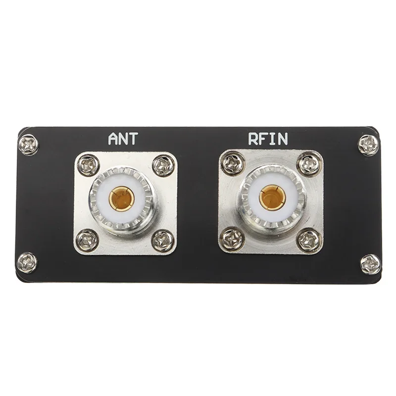 ATU-100 Mini sintonizador de antena automático de 1,8-55 Mhz Edición recargable terminada de 0,96 pulgadas con carcasa