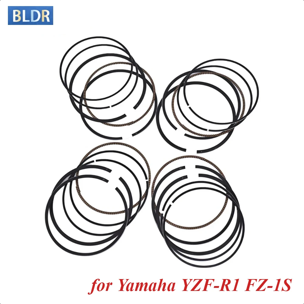 

74mm Motorcycle Engine Piston Rings 4XV-11603-00-00 for Yamaha YZF-R1 1998-2003 FZ-1S 2004 2005 YZFR1 FZS1000 FAZER