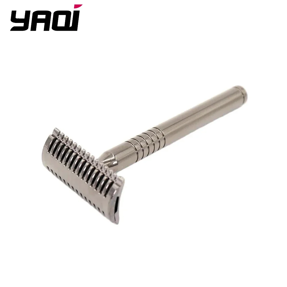 

Yaqi Men's Charcoal Safety Razor Classic Shaving Tool for Smooth Comfortable Hair Removal