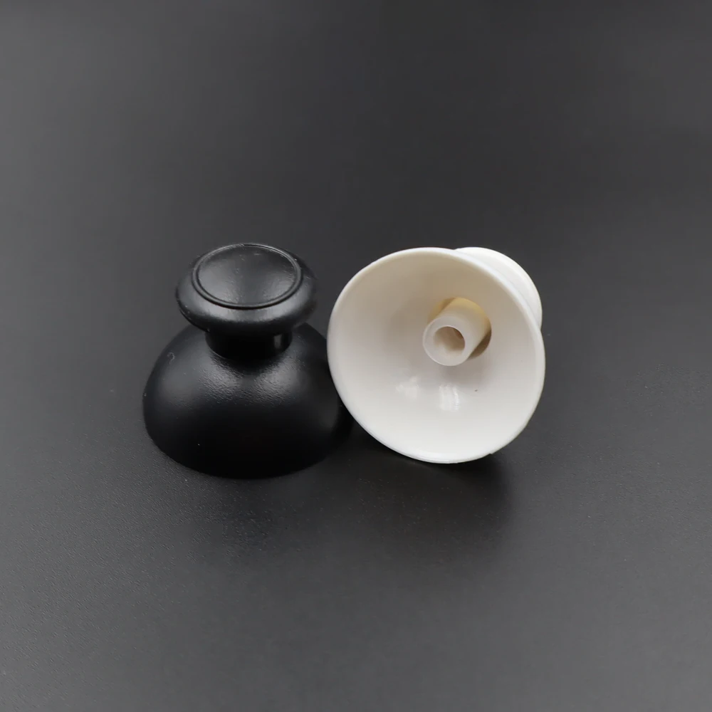 Wii 게임 패드 콘솔용 2개 썸스틱 조이스틱 머쉬룸 캡 수리용, Wii 컨트롤러용, 아날로그