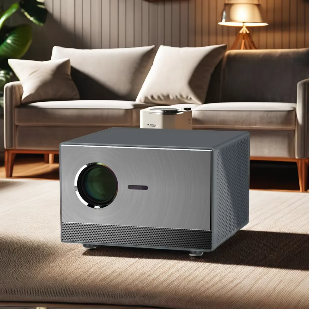 Portable projector 1080P full high definition 2.4G/5g wireless, auto focus intelligent Android 9 operating system