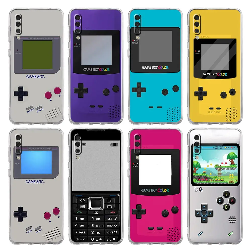 Gameboy Boy Game For Samsung Galaxy A14 Case A50 A70 A30 A40 A20E A10 A10S A20S A02S A04S A12 A22 A32 A34 A42 A52 5G A54 Cover