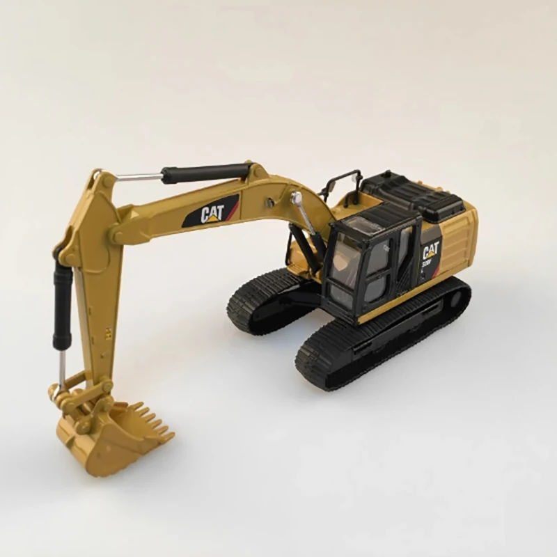 Diecast 1:64 Scale CAT 320F L Hydraulic Excavator Alloy Engineering Vehicle Model Finished Product Simulation Toy Static Model