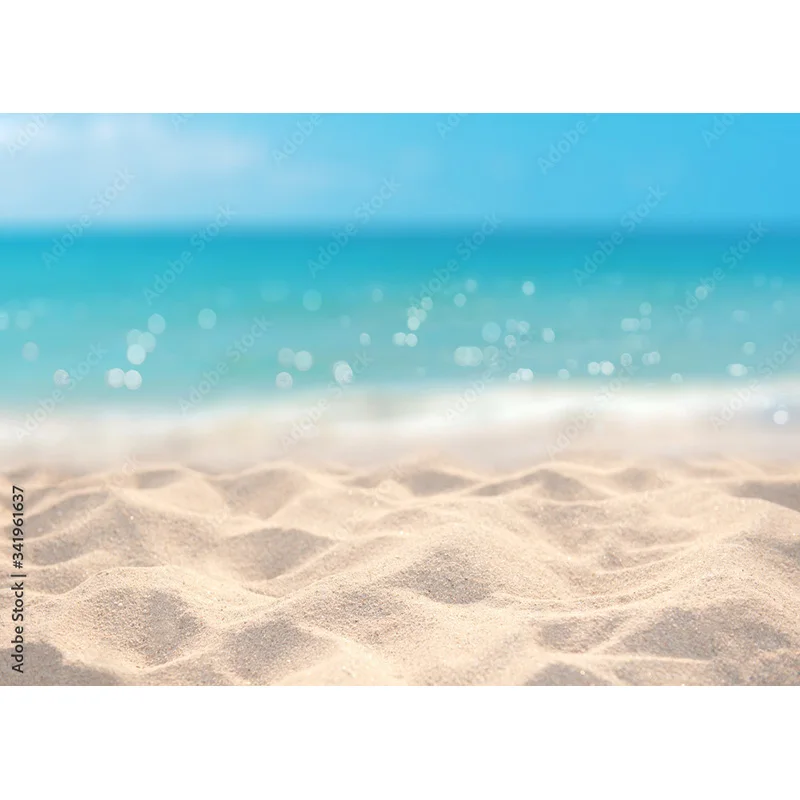 Tropical Sea Beach Palms Tree Photography Background Natural Scenic Photo Backdrops Photocall Photo Studio HHB 15