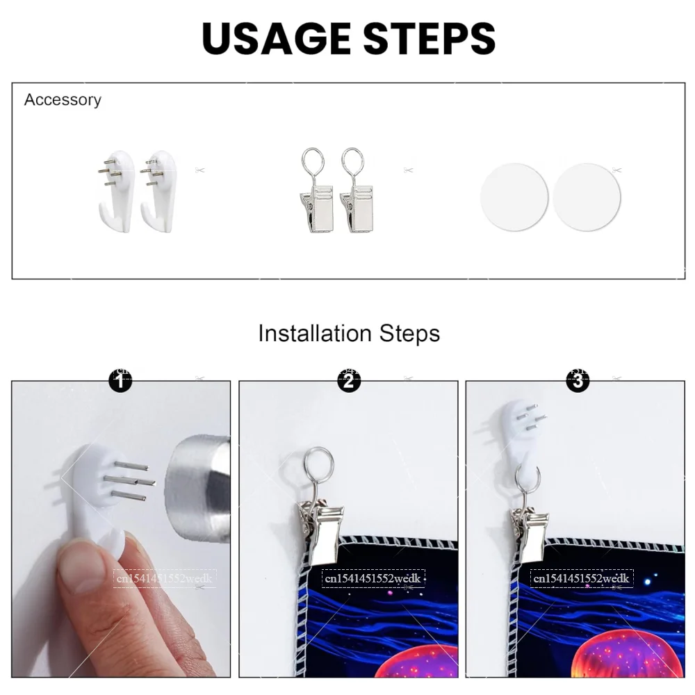 Fungo Foresta Luce Nera Arazzo Reattivo UV Incandescente Pianta Paesaggio Luce Nera Arazzi Estetici Wall Art Neon Fondali