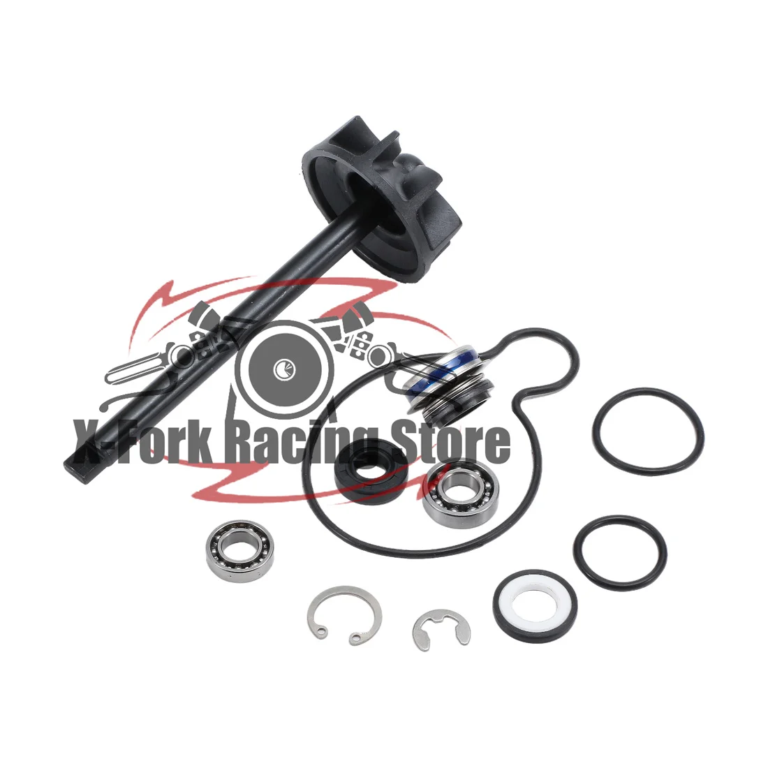 

Комплект для ремонта и восстановления рабочего колеса водяного насоса для SUZUKI AN650 Burgman SkyWave 2003-2004 17400-10G00, набор прокладок и уплотнительных колец