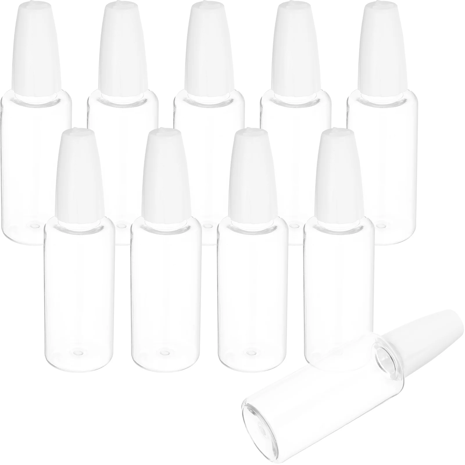 10 Pcs Oil Precision Bottle Needle Tip Squeeze Bottles Dispensing Water Applicator The Pet