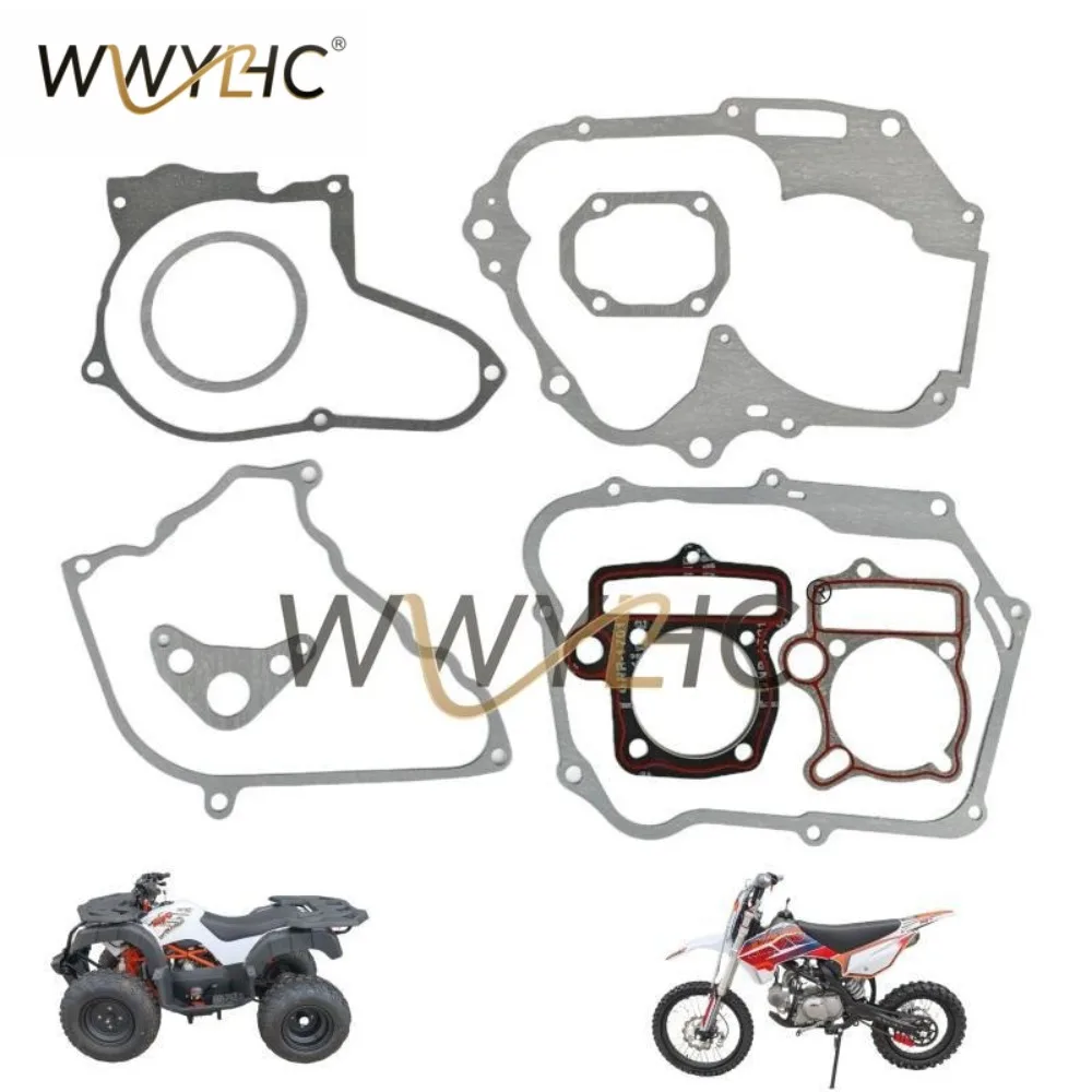 tt150atv150-ビーチオフロードバイク-オーバーホール-ガスケット-シリンダーガスケット-クランクケース-ボディガスケット