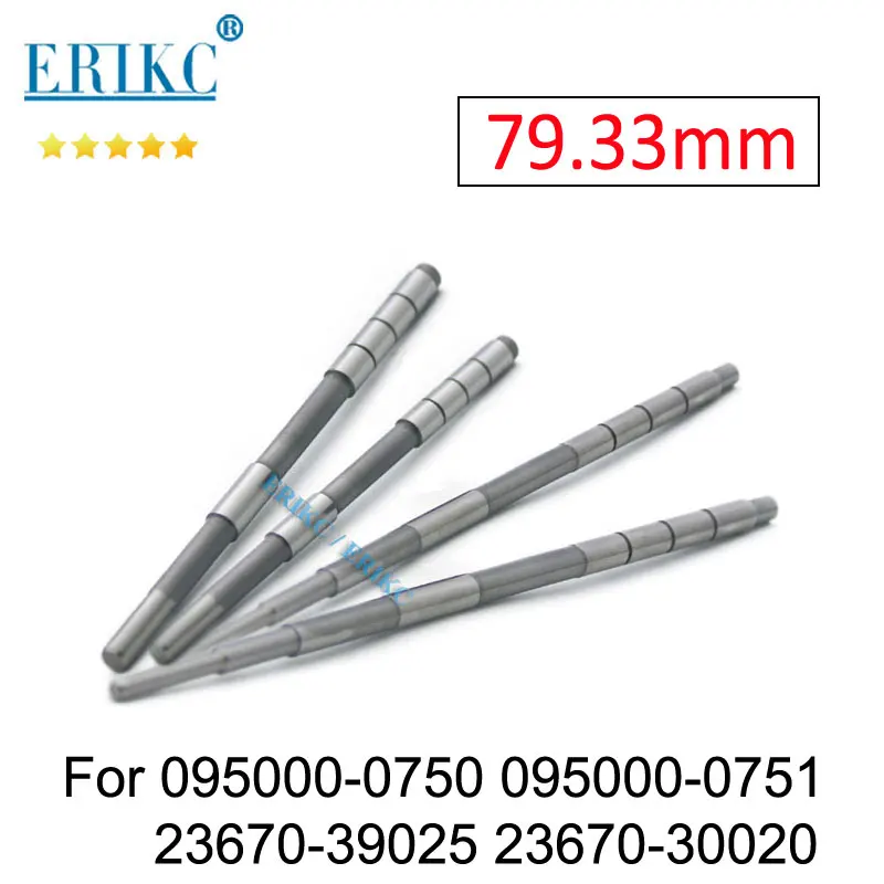 

095000-0750 095000-0751 Injector Valve Control Rod length=79.33mm Diesel Injection Valve Stem for DENSO 23670-39025 23670-30020