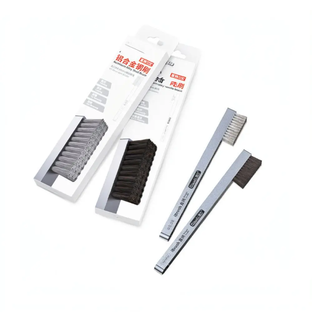 For Qianli IBrush Durable Steel Bristle Brush Manual Cleaning Utility For Phone Repair Telecom Maintenance Polishing Grinding