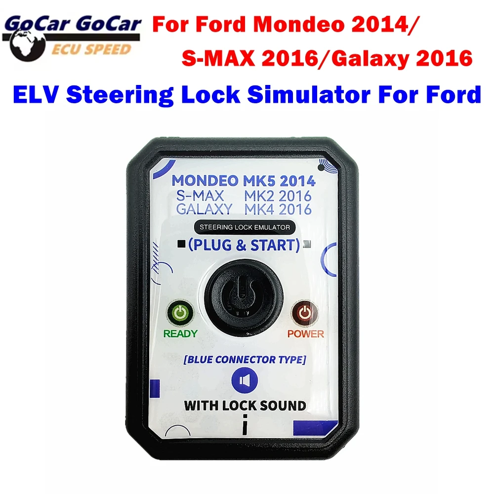 

Latest ELV Steering Lock Simulator Emulator For Ford Mondeo Fusion Emulator S-Max Galaxy With Lock Sound No Programming Required
