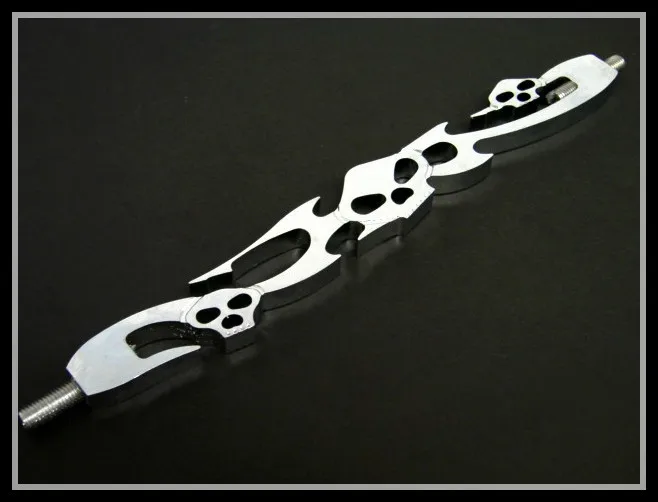 g CHROME SKULL SHIFT LINKAGE for Harley Softail Dyna Wide Glide FX FLT FLH Shifter