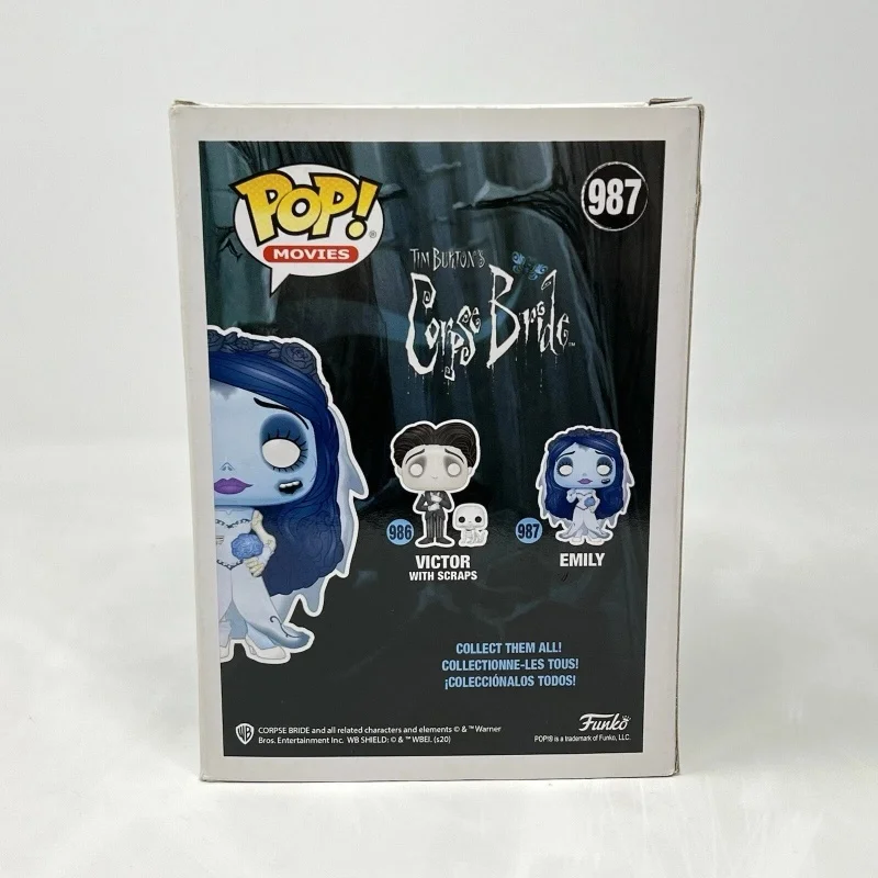 Genuine Funko Pop Corpse Bride Action Figures Emily Cute Vinyl Figure Decor Statue Doll Model Toy Global Limited Collect Gift