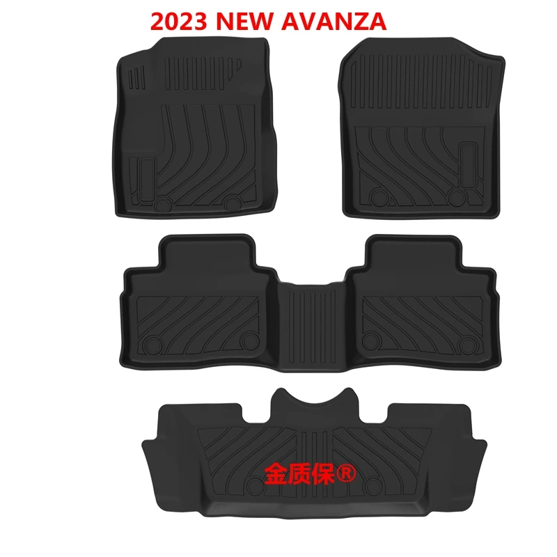 Use for 2023 new TOYOTA AVANZA car carpet Veloz floor mats Fit For AVANZA custom waterproof pad floor mat AVANZA car floor mat