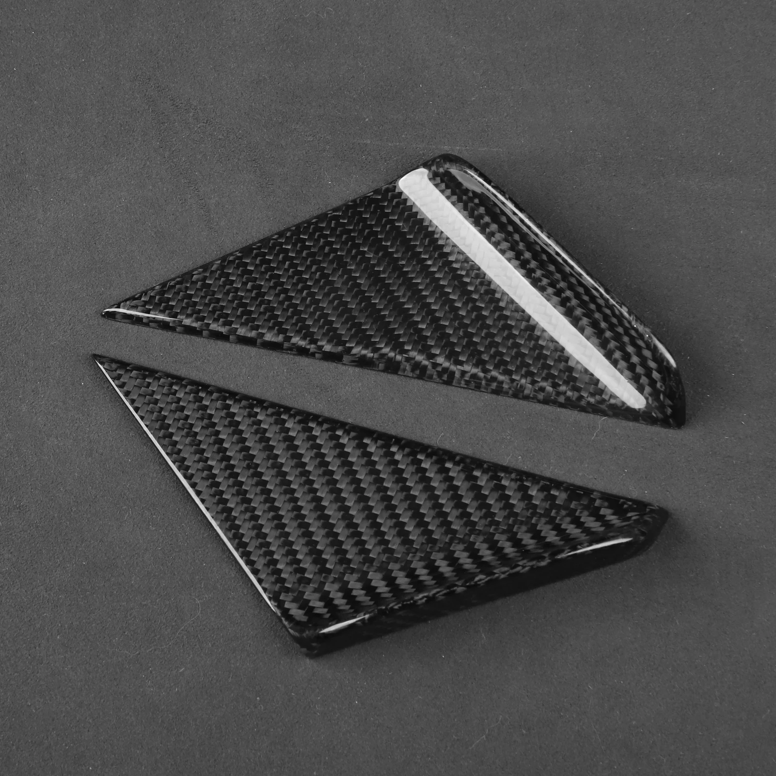 For Porsche 911 992 2020-2025 Real Dry Carbon Fiber Door A-pillar Noise-reducing Spoiler Panel Car Accessories Decorative view 2