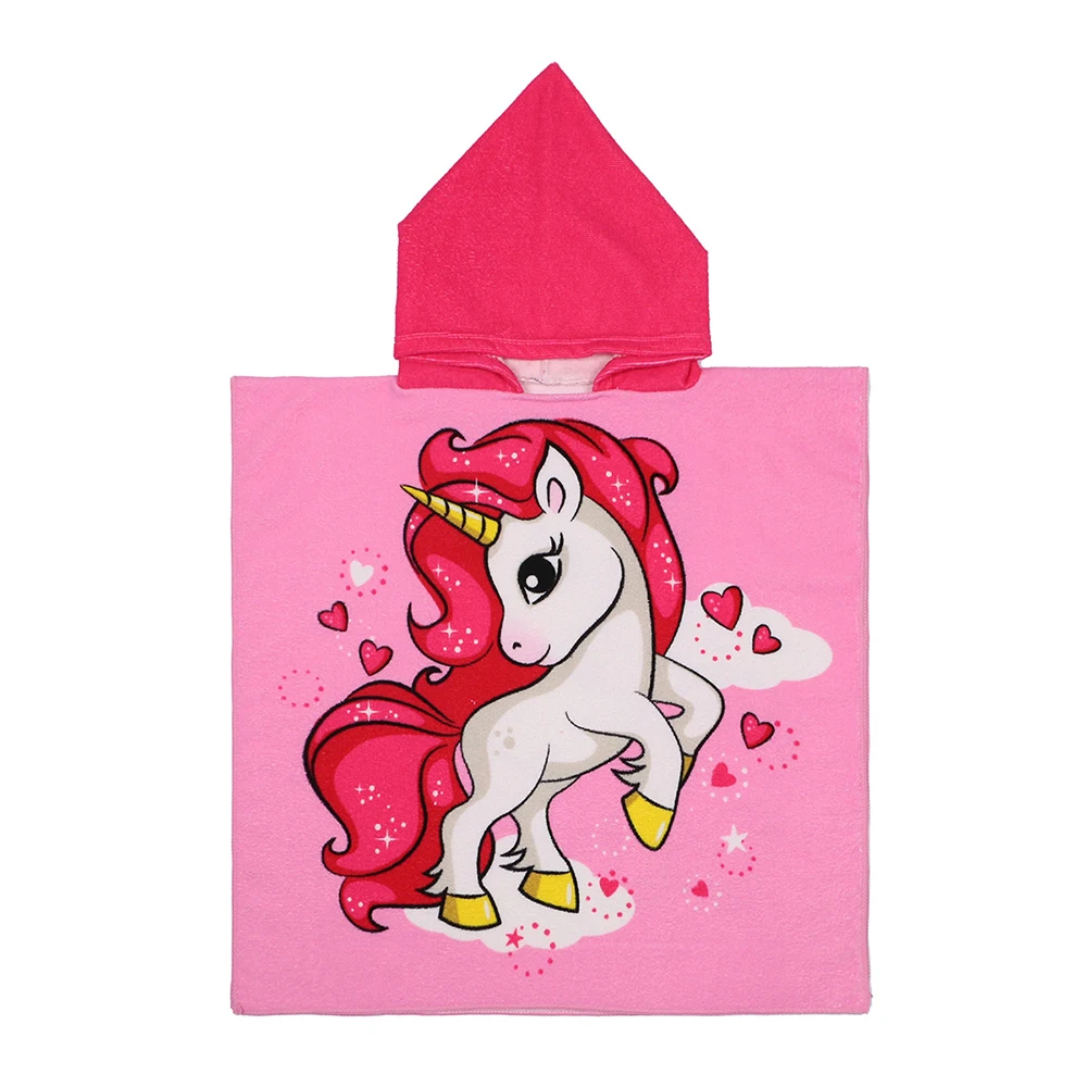 Baby Girl Bath Towel Microfiber Hooded Beach Towel Newborn Cape Towels Kids Bathing Stuff Infant Babies Washcloth Boy Blanket