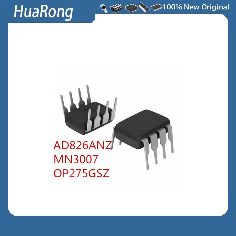 10Pcs/Lot    AD826ANZ AD826AN  AD826A   AD826  MN3007 OP275GSZ   DIP-8   TOP258PN DIP-7