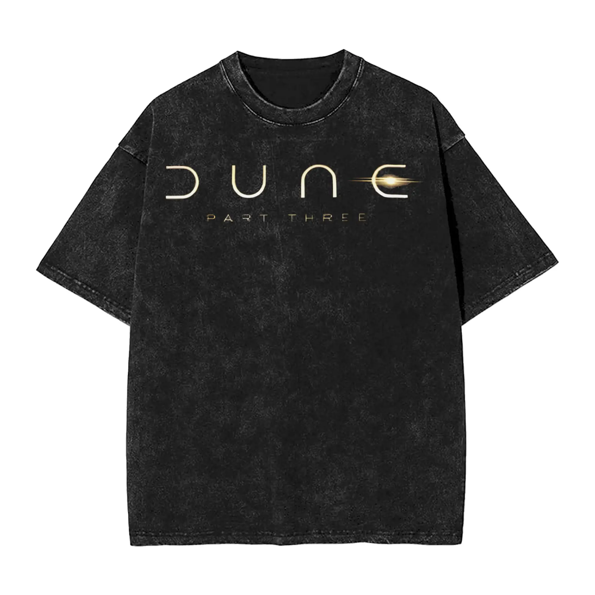 Harajuku Washed Shirt Dunes part 3 Apparel Vintage T-Shirts Oversize  Streetwear 100% Cotton Summer Tops Tees