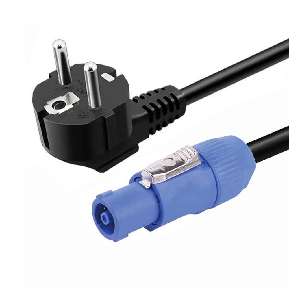 High Quality Power Cord Powercon Plug Stage Light 3-Pin 1m 2m 3m 4m 5m 10m 20m Power Connection Cable Lighting Stage Performance