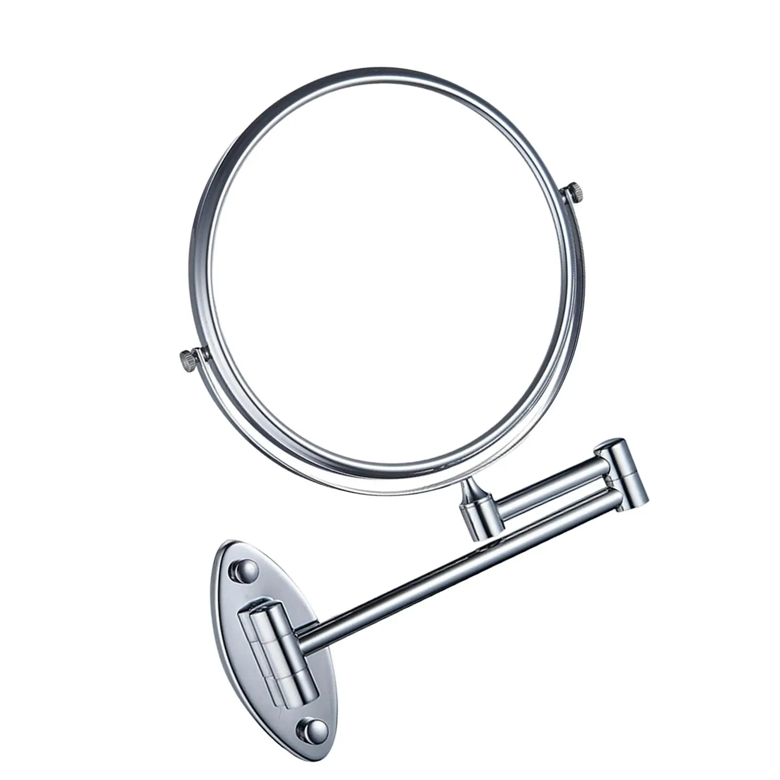 Wall Mount Vanity Mirror Double Sided 360° Swivel Vanity Mirror for Bathroom