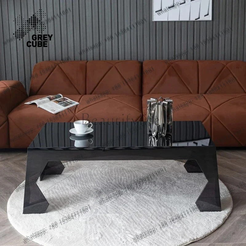 

CJ Light Luxury Coffee Table Modern Simple Living Room Sofa Coffee Table Designer Minimalist Nordic Acrylic Coffee Table
