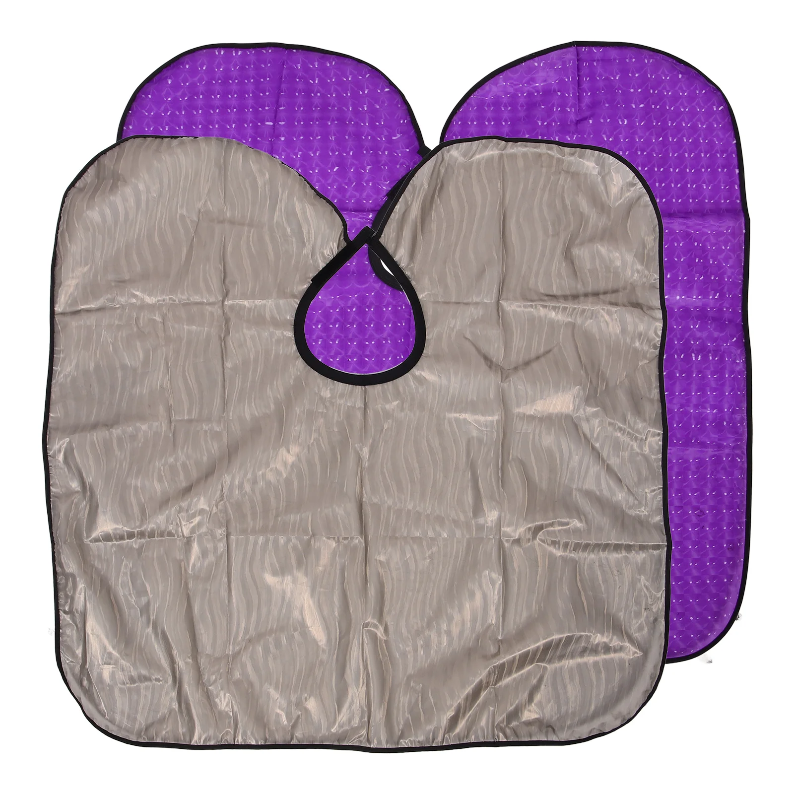 2pcs Hair Stylist Apron Waterproof Plastic Barber Cape for Salon Men Women Lightweight Durable Protection Wear for Baking