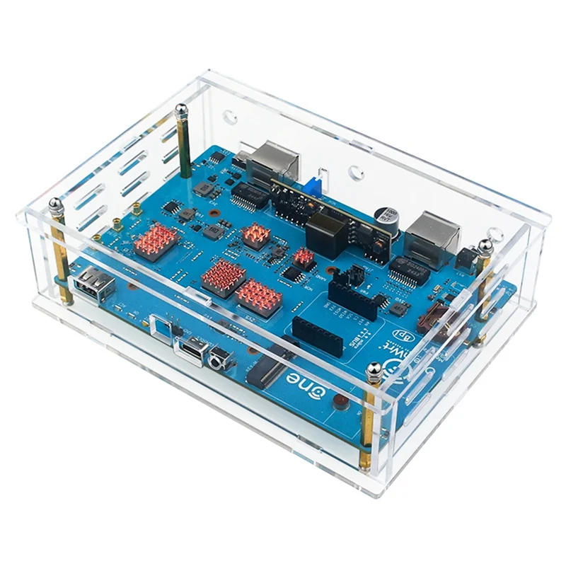 

Для Banana Pi Openwrt One защитный чехол Forbanana Pi Openwrt One акриловый чехол может быть доступна внешняя антенна-A32R