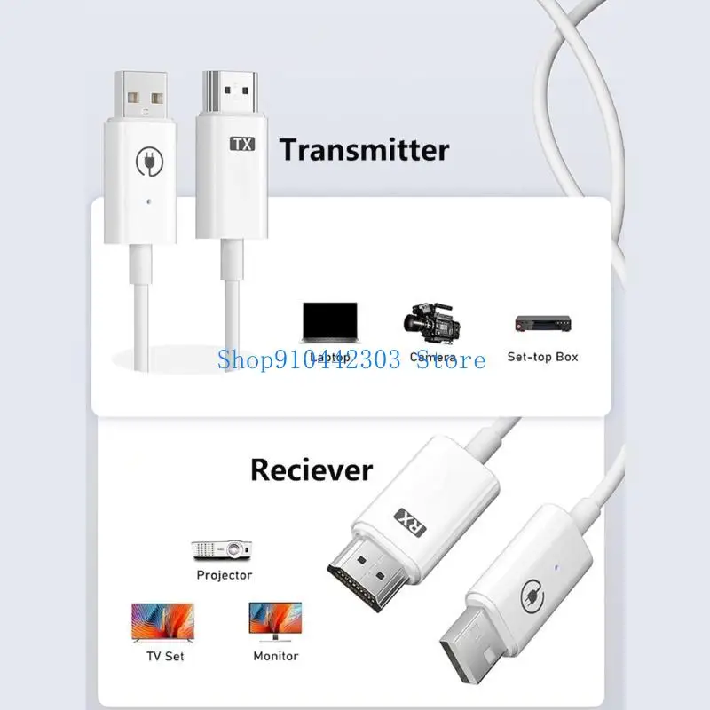 

L4MD Беспроводной видеопередатчик-приемник с HDTV/USB-портом и низкой задержкой, поддержка вывода 1080P60 Гц