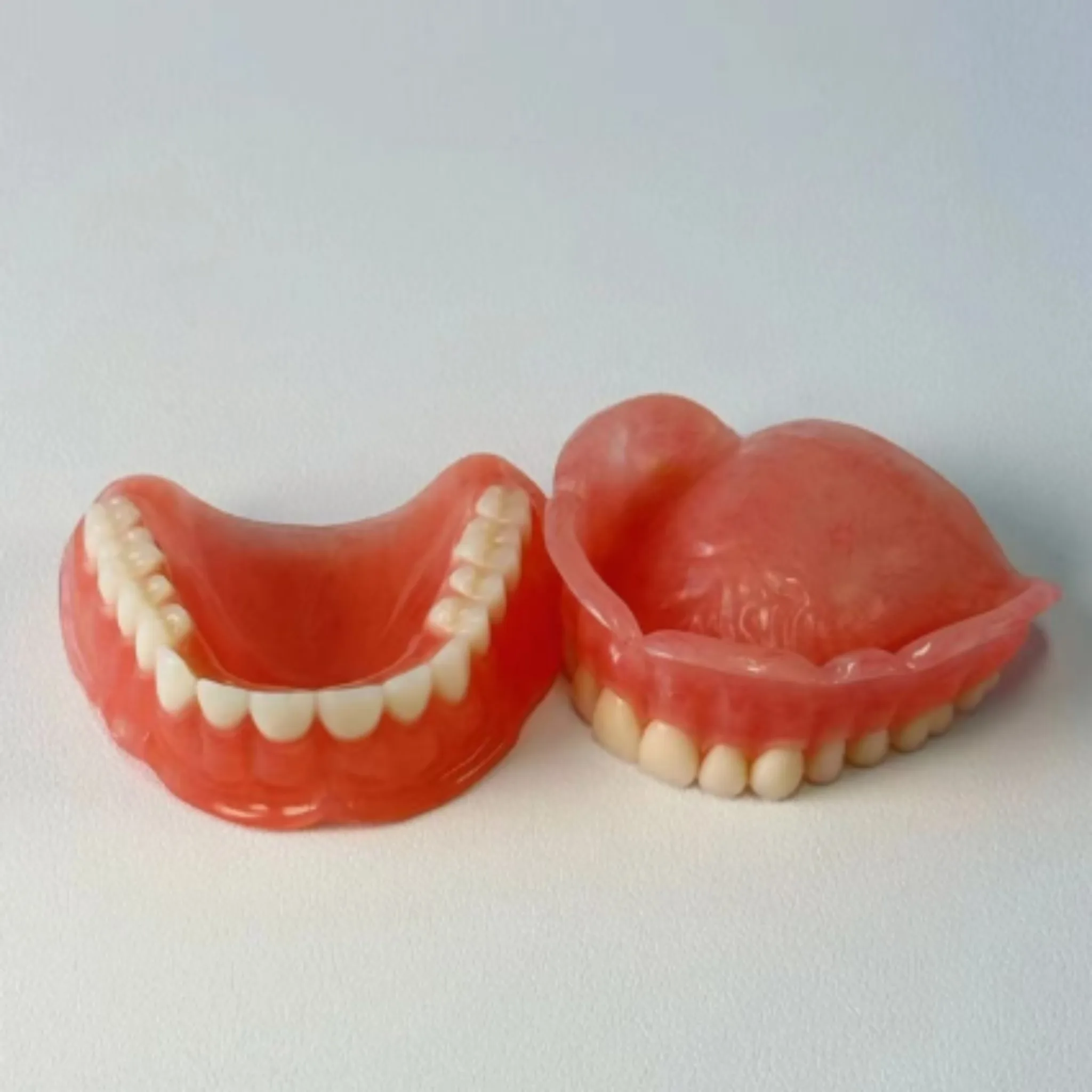 2026 New Soft Silicone Upper&Lower Dentures Comfort Realistic False Teeth Bright Smile Teeth Appliance for Adults
