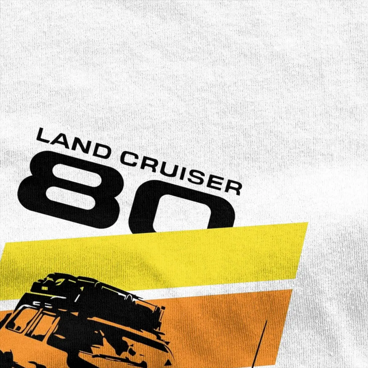 Overlanding Fj 80 Series Landcruiser T Shirt Accessories Men Cotton Land Cruiser FJ80 Off Road Tee Shirt Short Sleeve Clothing