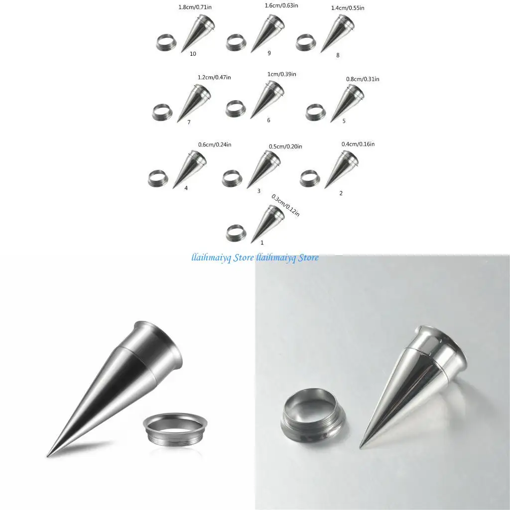 

573B Модные туннели для ушных туннелей из нержавеющей стали для модных форвардов