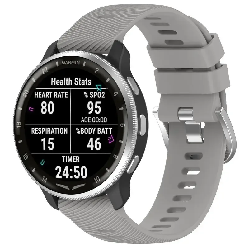 Силиконовый ремешок для смарт-часов Garmin D2 Air X10, 20 мм