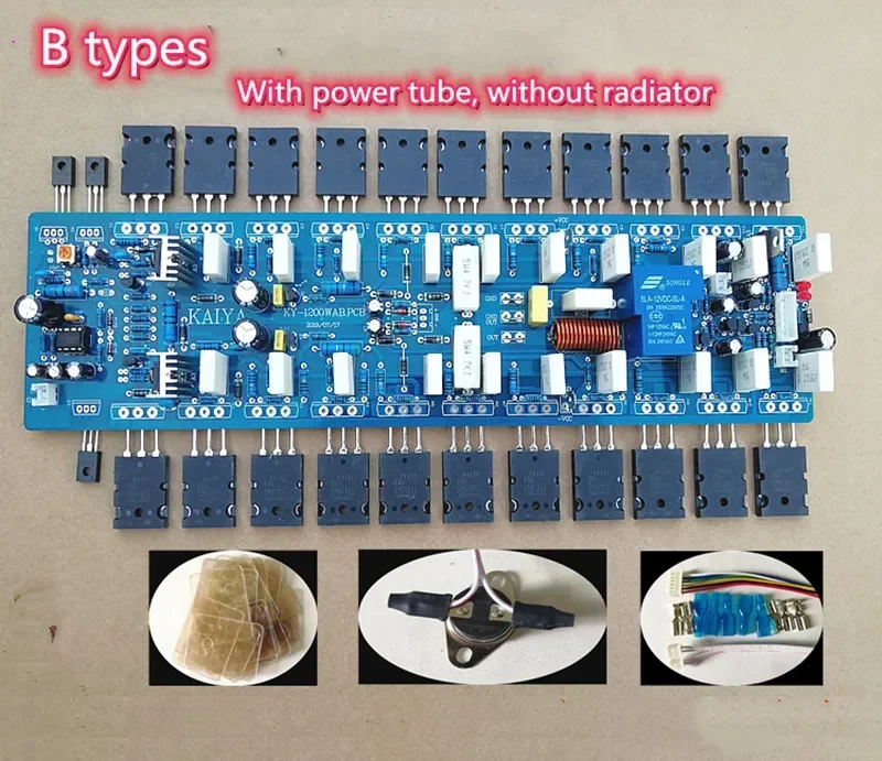 Amplificateur de Puissance à Tube Mono de 1500W Assemblé, C5200 A1943, JRC5532D, 22 Pièces, Nouveauté