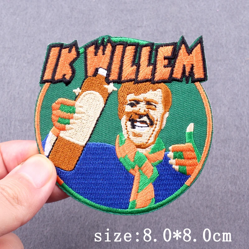 رقعة تطريز كرنفال كرنفال كرويكينجون ، مكواة على رقعات للملابس ، رقعات كرنفال مقلمة ، رقعات كرنفال بيرة #2