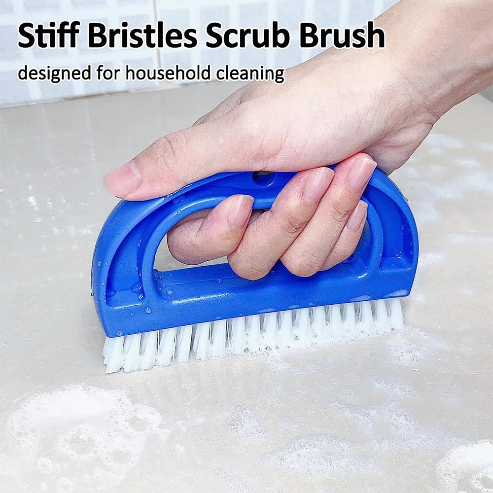 Hard Bristle Cleaning Brush, Foot Pad Brush, Household Multifunctional Brush, Plastic Brush, Powerful Cleaning Tool