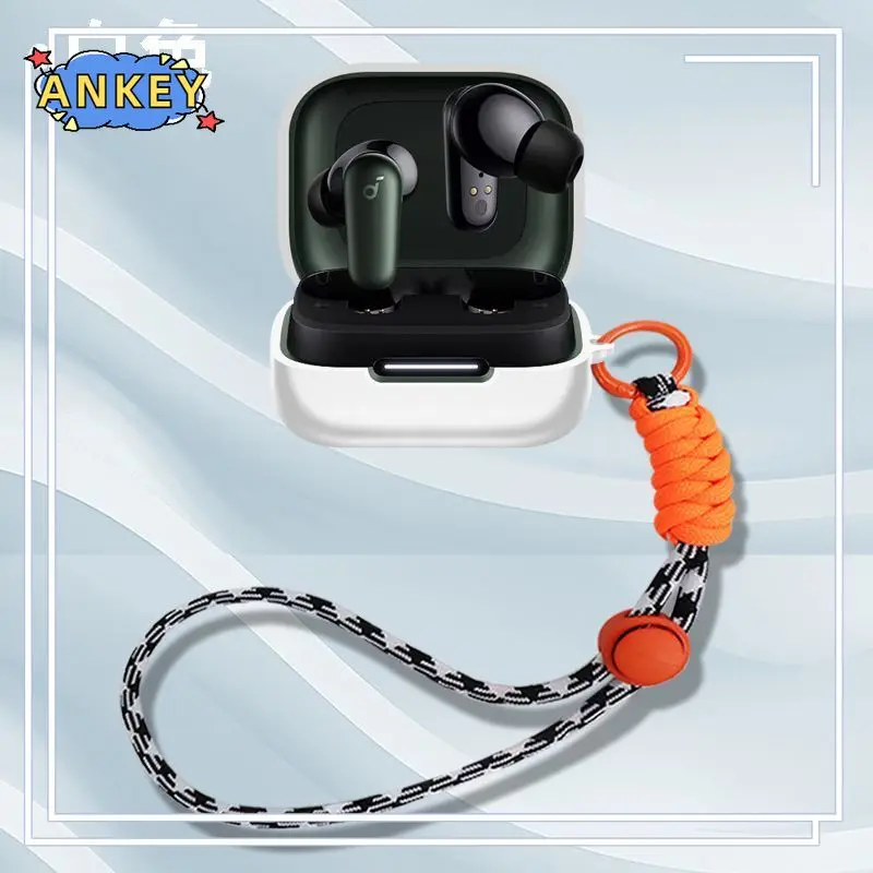 for Anker Soundcore P30i P40i Case Protective Silicone Covers Bluetooth Earphone Soft Shell Headphone Portable
