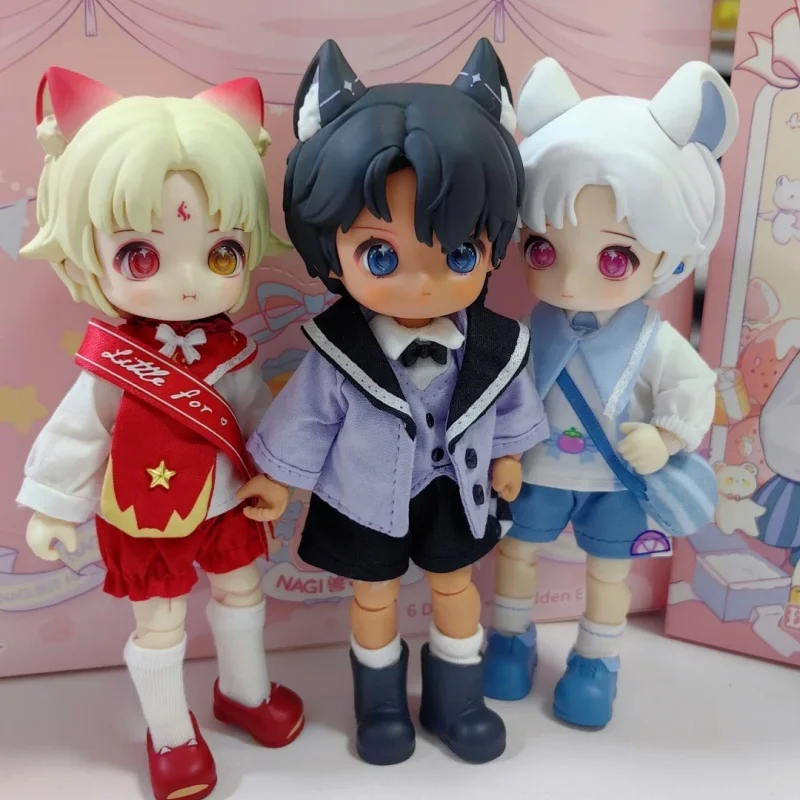 Nagi 2 échange étudiant série Bjd poupée boîte mystère Kawaii modèle Action figurines Anime Caja Misteriosa figurine aléatoire noël